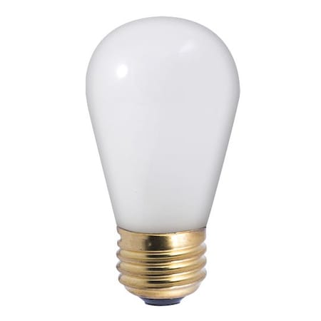 Bulbrite 11-Watt S14 Frost Dimmable Warm White Light Incandescent Light Bulb, 25PK 861306